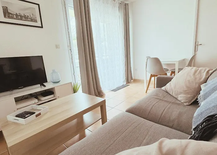 Appartement Residence Prive Avec Parking Wifi Clim Piscine